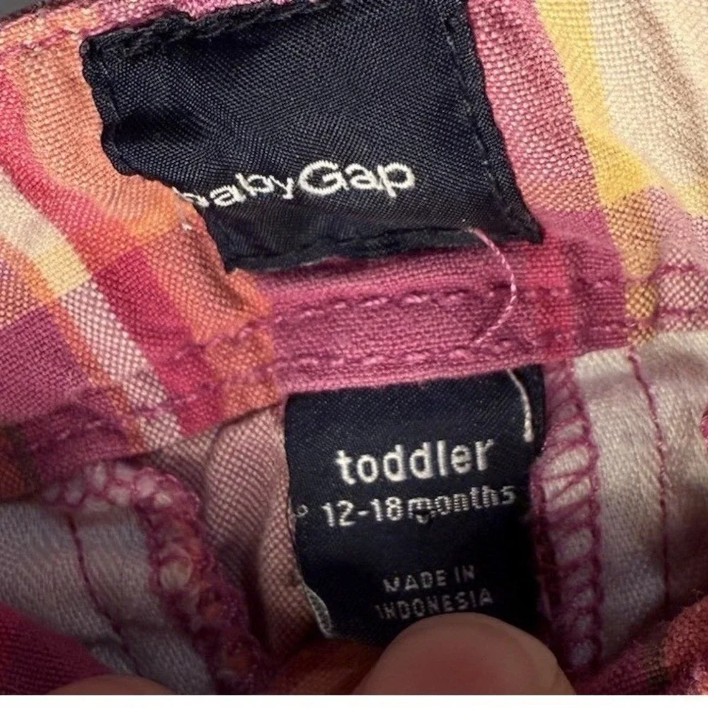 GAP adorable plaid